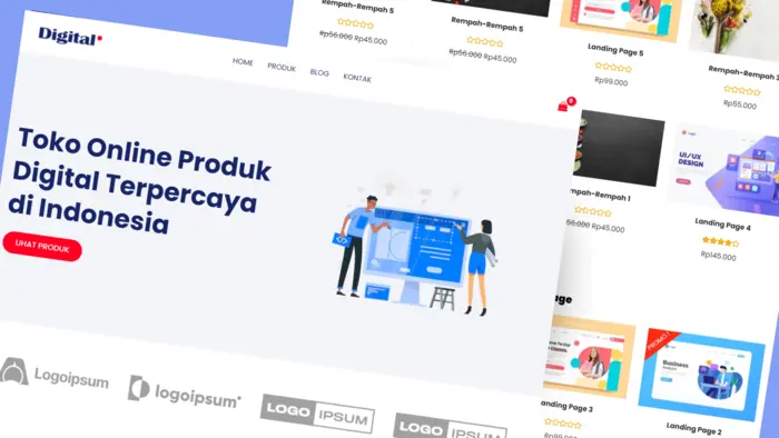 Kursus Online Buat Toko Online Digital dengan WordPress
