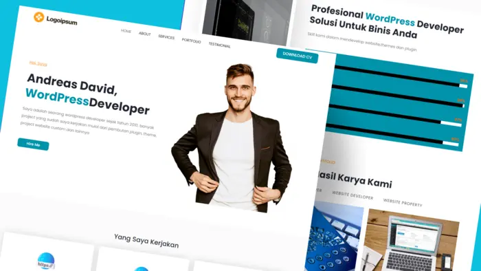 Kursus Online Buat Website Portofolio dengan WordPress