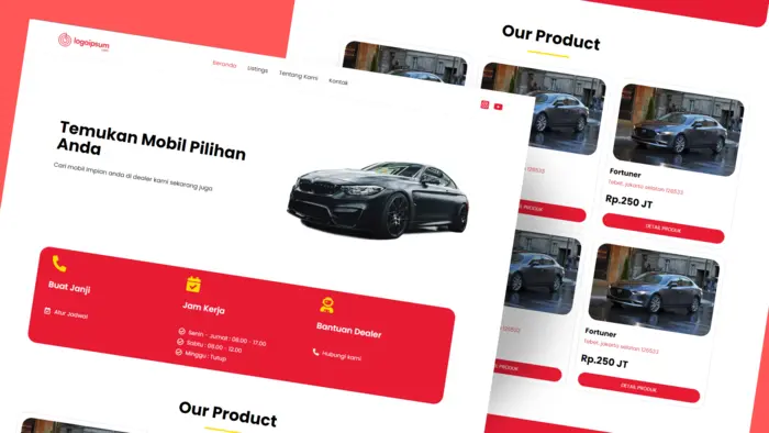 Kursus Online Buat Website Dealer dengan WordPress